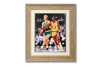 Larry-Bird-&-Magic-Johnson-Hand-Signed-NBA-Legends-Photograph