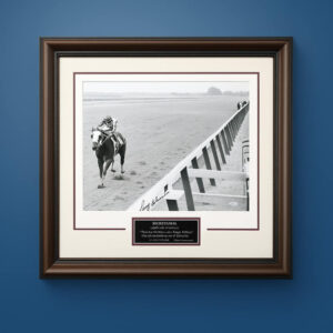 Secretariat Photo Hand-Signed by Ron Turcotte