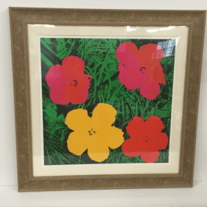Flowers Litho by Andy Warhol