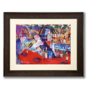 Frank At Raos By Leroy Neiman