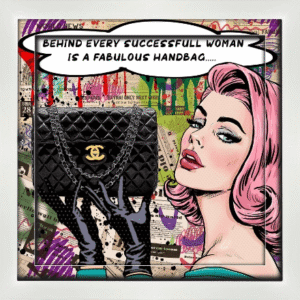 Its All About the Bag 3D Pop Art Shadowbox