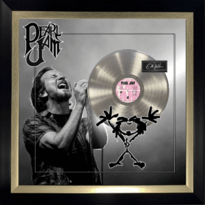Pearl Jam 3D Platinum Album Shadowbox