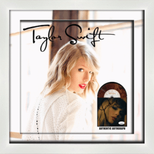 Taylor Swift Hand Signed CD Shadow Box