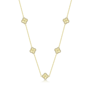 Clover Motif Necklace