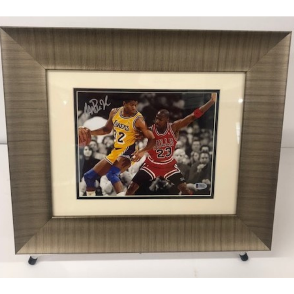 signed sports photograph