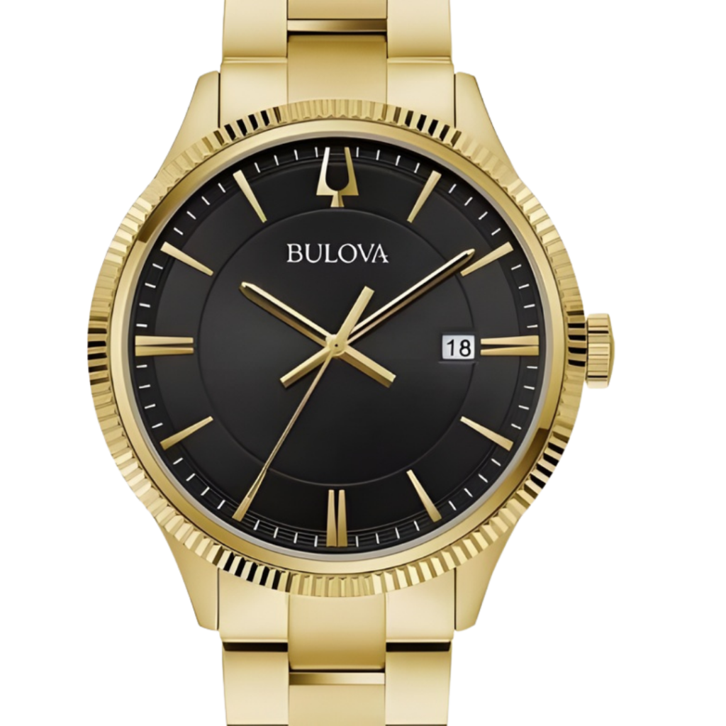 Men's Gold Bulova Watch