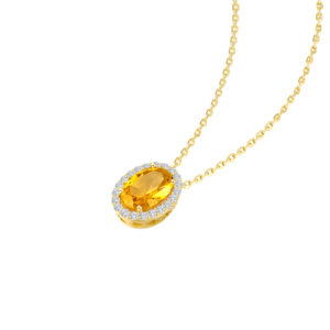 oval nano necklace