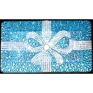 tiffany swarovski blue bag