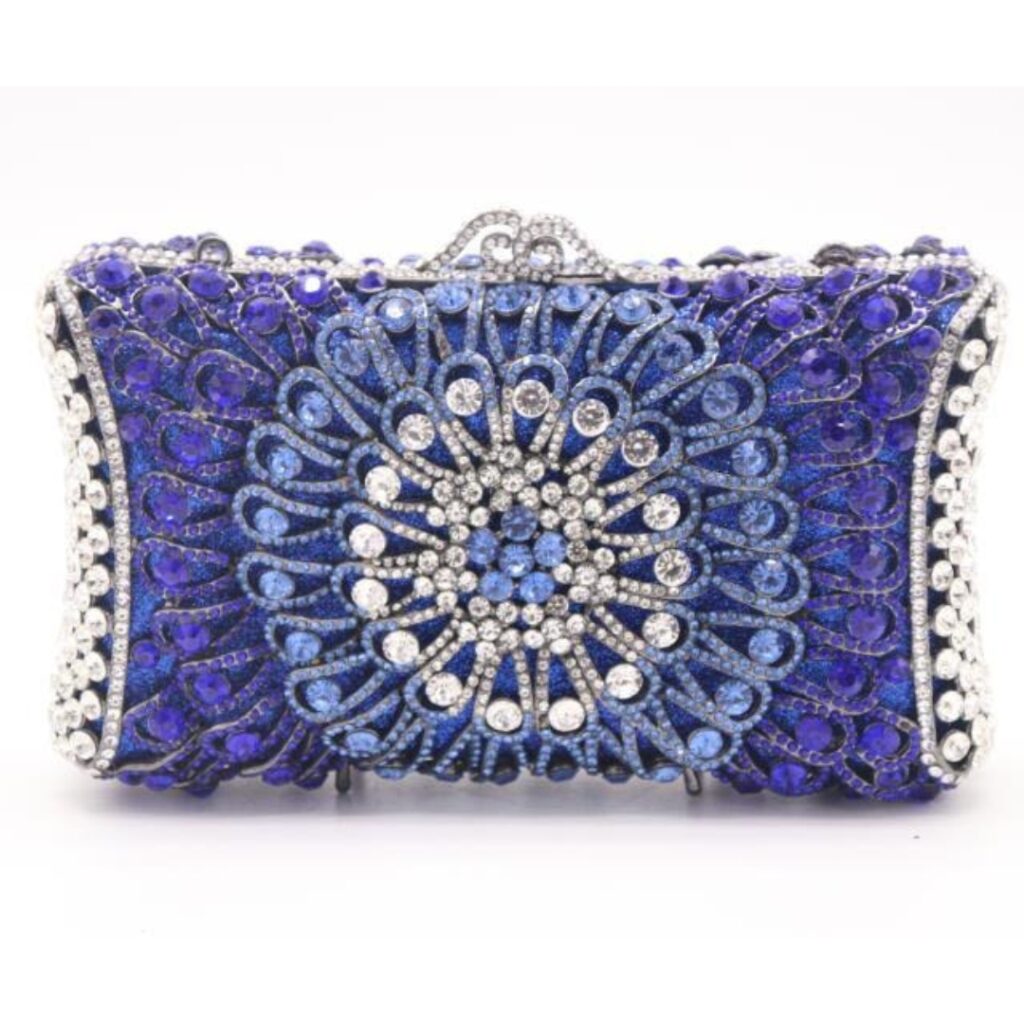 Blue Crystal Bag