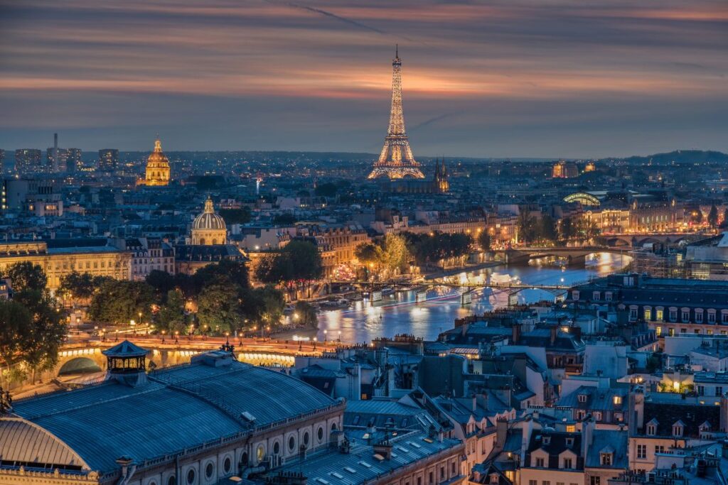 paris city lights