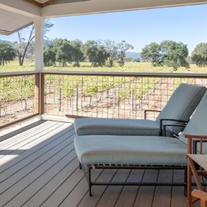 porch with lounge charis